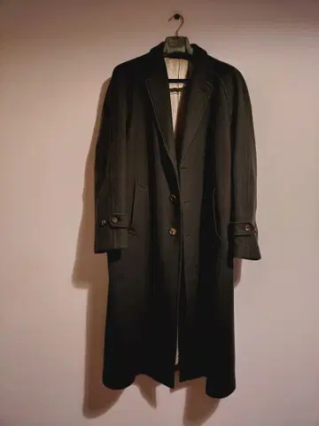 scye 코트 남성용 롱 코트 캐시미어