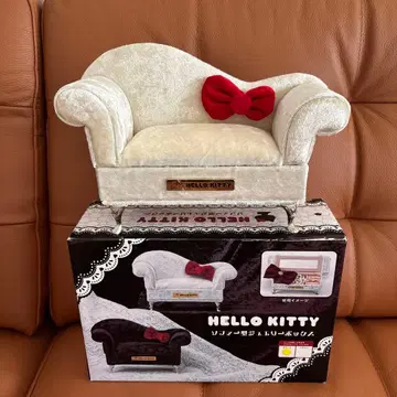 미사용 새상품 헬로키티 소파형 쥬얼리 박스