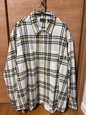 BIG MAC 체크 무늬 셔츠 L 사이즈
