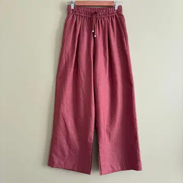 emmel refines 와이드 팬츠 라이트 브라운 가우초 팬츠 M