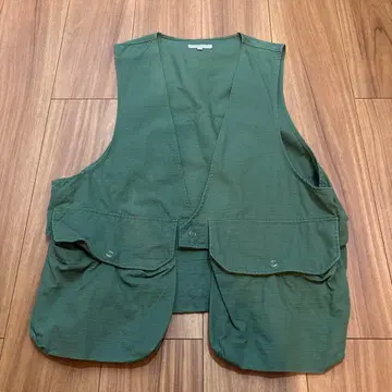 ENGINEERED GARMENTS M 올리브 그린 베스트