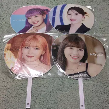 NiziU 마유카 부채 4장 세트