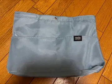 muchu 플라이어 수납 백 인 백 블루