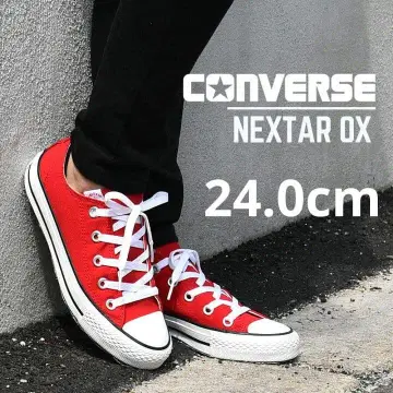 새상품 CONVERSE 스니커즈 레드 24cm