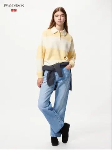 [ 사이즈: 23 ] JW ANDERSON 스트레이트 데님