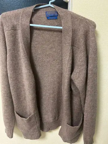 Pendleton 울 가디건 브라운