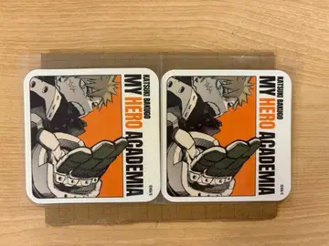 히로아카전 바쿠고 카츠키 아트 코스터 세트