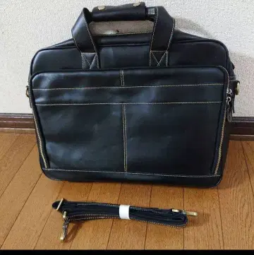 천연 가죽 풀 그레인 가죽 대용량 Evoon 남성용 3