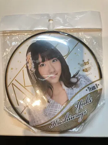 AKB48 카시와기 유키 빅 캔뱃지 1