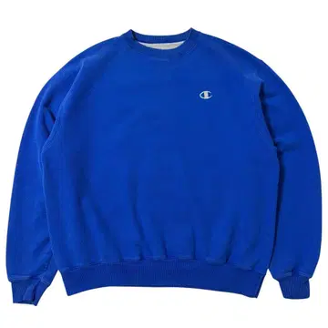 Champion 맨투맨 크루넥 트레이닝복 파랑 자수 챔피온