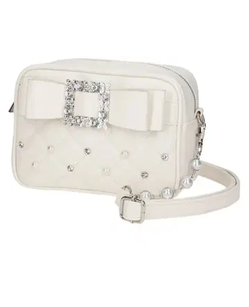 노에미 아가씨 비쥬 리본 숄더백 아이보리