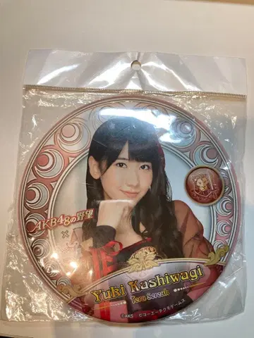 AKB48 카시와기 유키 빅 캔뱃지 2