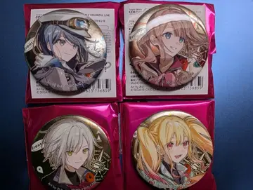 세카라이 레오니 캔뱃지 4개 세트