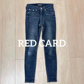 [ RED CARD ] 인기 모델! 기념일 스키니 데님
