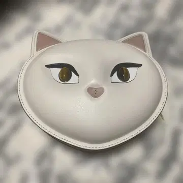 케이트 스페이드 캣 크로스바디 숄더 미니백 화이트 고양이