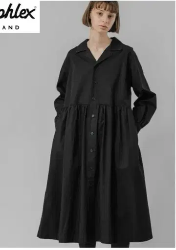 Gymphlex 짐플렉스 코튼 트윌 개더 셔츠 원피스