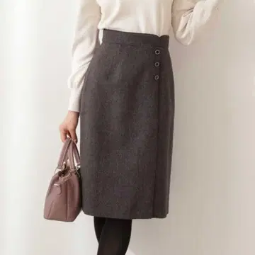 프로포션 타이트 스커트