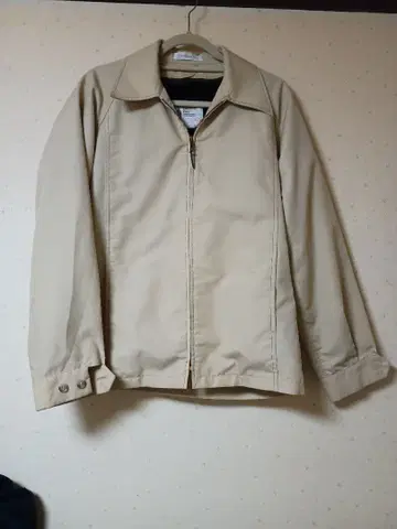 LONDON FOG 36 베이지 남성용 M 스윙탑 해링턴