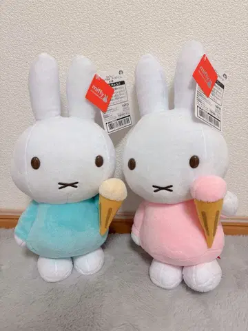 미피 with 봉제 인형 아이스크림 2종 세트