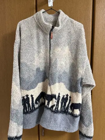 OUTBACK 플리스 자켓 동물 디자인