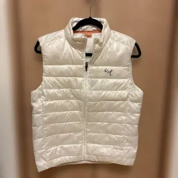 푸마 골프 충전솜 베스트 화이트
