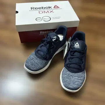리복 DMX 네이비/그레이 스니커즈 23.5