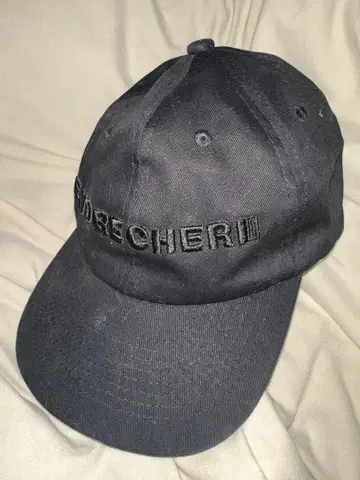 캡 블랙 자수 로고 ENDRECHERI
