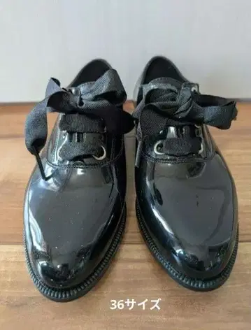 TEMPERATE 레인슈즈 리본 36