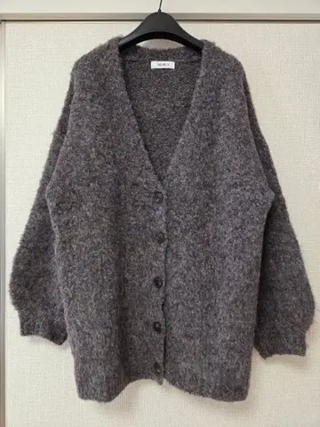 FOREVER21 믹스 컬러 부클레 가디건