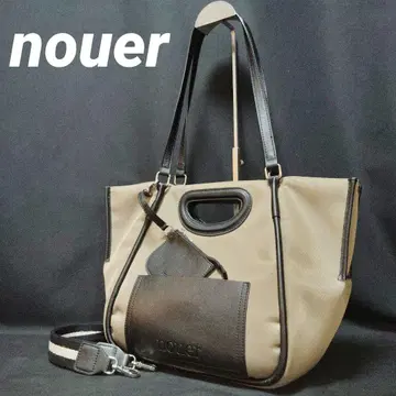 nouer 누에르 토트백 숄더 2way 여성용 파우치 포함