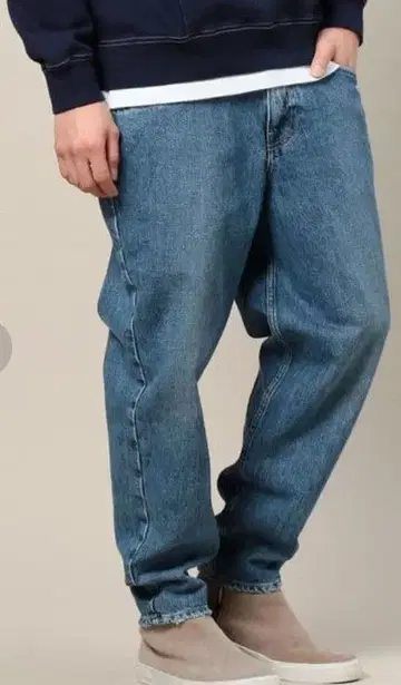 BEAUTY&YOUTH 와이드 테이퍼드 데님 팬츠 30