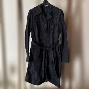 BARNEYS NEW YORK 블랙 롱 코트