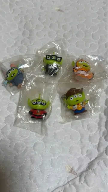 토이 스토리 에이리언 피규어 5체 세트