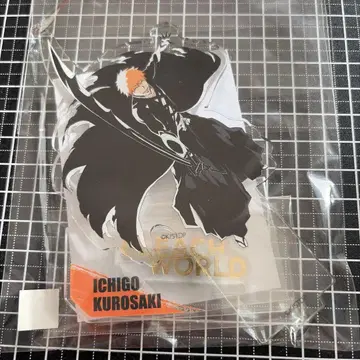 BLEACH WORLD 금박 아크릴 스탠드 쿠로사키 이치고