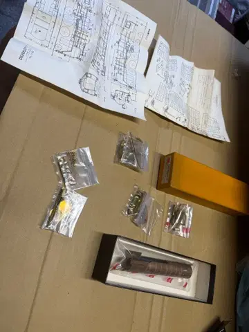 아다치 D52 D62 보일러 장미 키트 HO 게이지