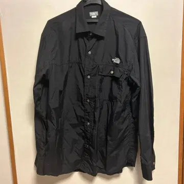 THE NORTH FACE 블랙 긴팔 셔츠