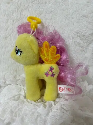 ty 마이 리틀 포니 플러터샤이 봉제 인형 키링