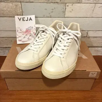 VEJA ESPLAR LEATHER 40 스니커즈 화이트