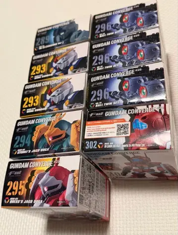 건담 컨버전스 9개 세트 미사용 미개봉품