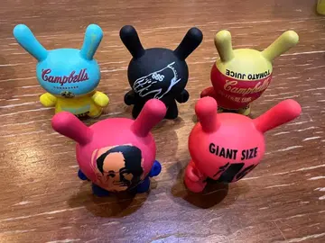 키드 로봇 앤디 워홀 5체 세트