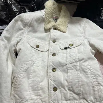 Lee Storm Rider 화이트 자켓