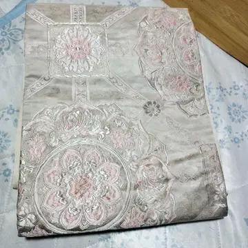 새상품급 일본 의류 후쿠로 오비 순수 실크