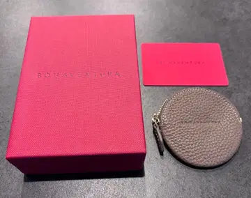 [ 새상품급 ] BONAVENTURA 라운드 코인 케이스 에투프