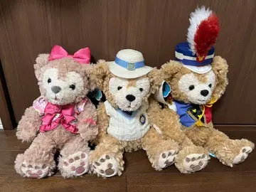 더피 봉제 인형 3개 세트