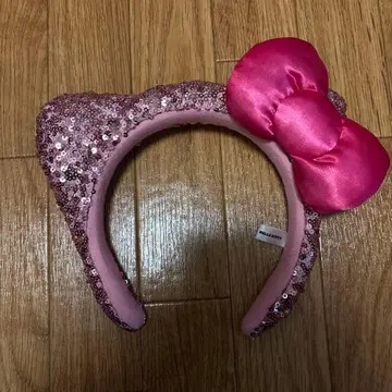 헬로키티 스팽글 머리띠