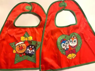 호빵맨 크리스마스 망토 2장 세트 한정품