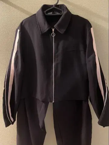 ZARA 블랙 저지 상하의