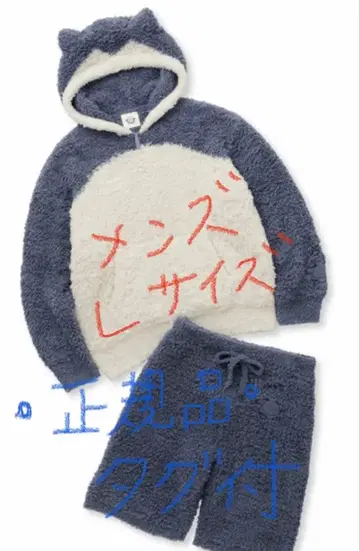 [ 정품 ] 젤라또피케 카비곤 후드티 하프 팬츠 남성용 L 사이즈