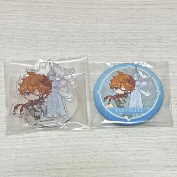 원신 스카이 트리 캔뱃지 아크릴 스탠드 아크스타 타르탈리아