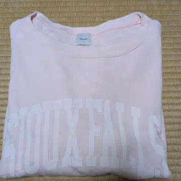 Spick & Span SIOUX FALLS 핑크 맨투맨